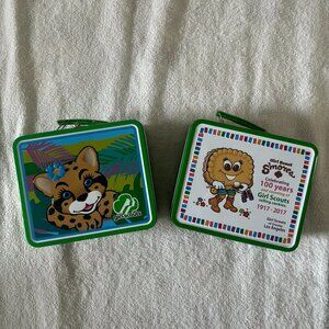 Girl Scouts Lunch Box Bundle New without Tags 1917-2017 Set of 2